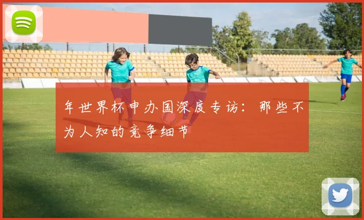 年世界杯申办国深度专访：那些不为人知的竞争细节